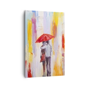 Obraz na plátne - Nech prší ďalej - 80x120 cm