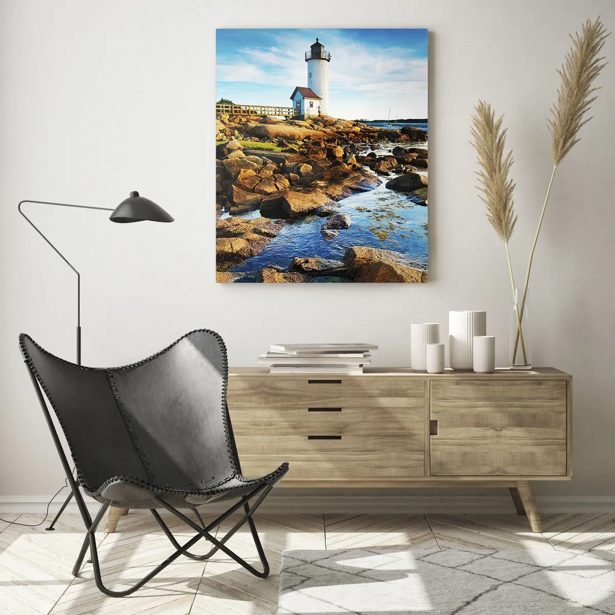 Obraz na skle - Vráťte sa šťastne, čakám - 50x70 cm