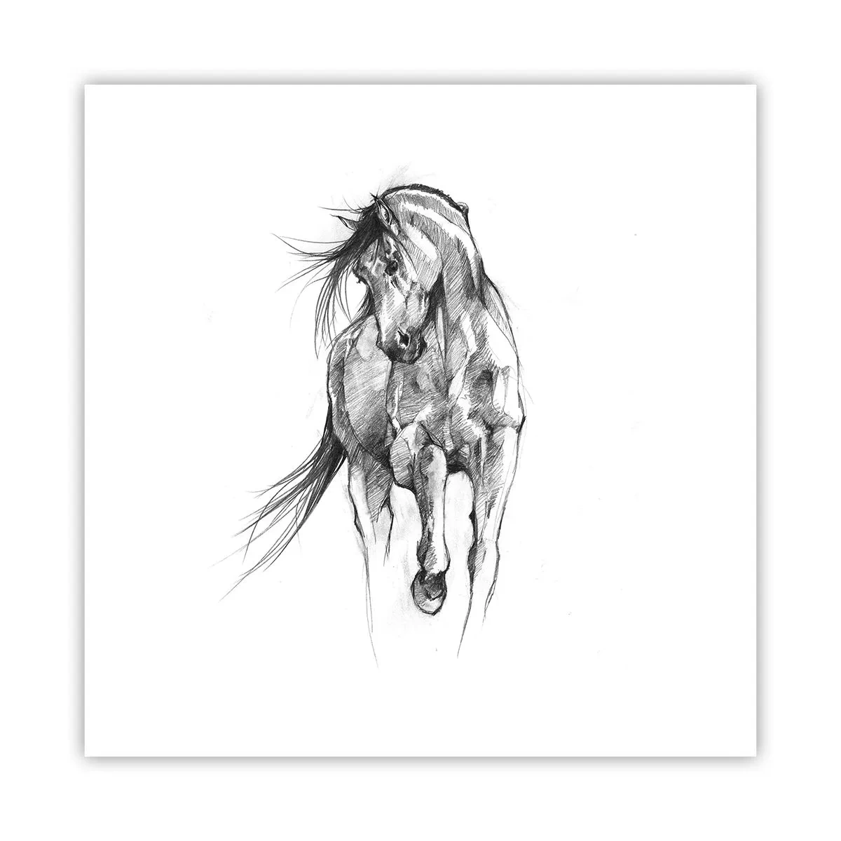 Plagát - V ladnom kluse - 40x40 cm