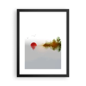 Plagát v čiernom ráme - Prísľub pokoja - 30x40 cm