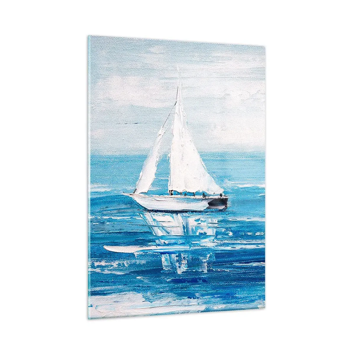 Obraz na skle - S priateľom po boku - 50x70 cm