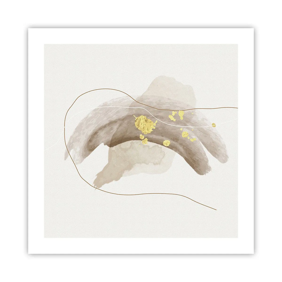 Plagát - Vesmírna bytosť - 50x50 cm