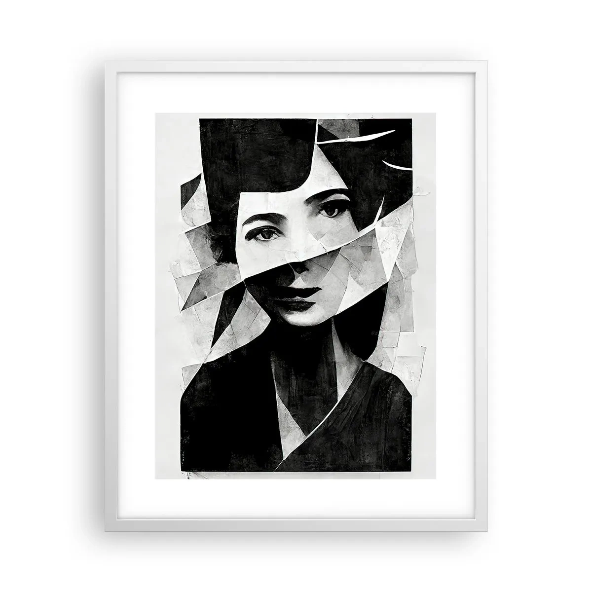 Plagát v bielom ráme - Niečo o tebe… - 40x50 cm