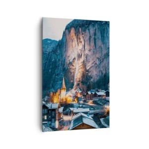 Obraz na plátne - Svetlý duch zimy - 80x120 cm