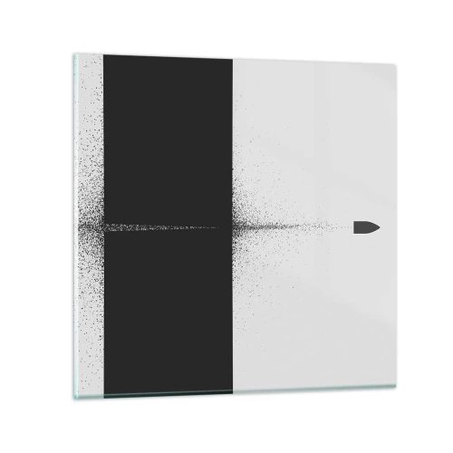 Obraz na skle - Priamo k cieľu - 60x60 cm