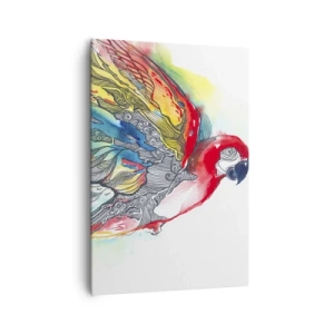 Obraz na plátne - Ži farebne - 70x100 cm