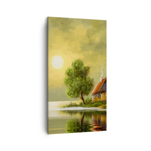 Obraz na plátne - Krásne, ako z obrázku - 45x80 cm