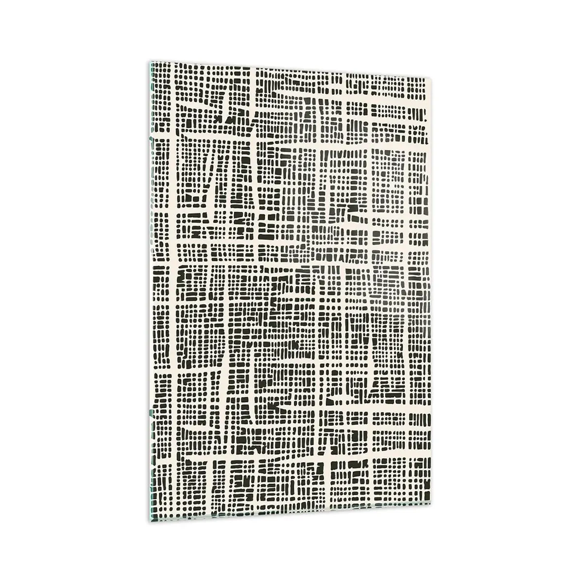 Obraz na skle - Tkaná kompozícia - 80x120 cm