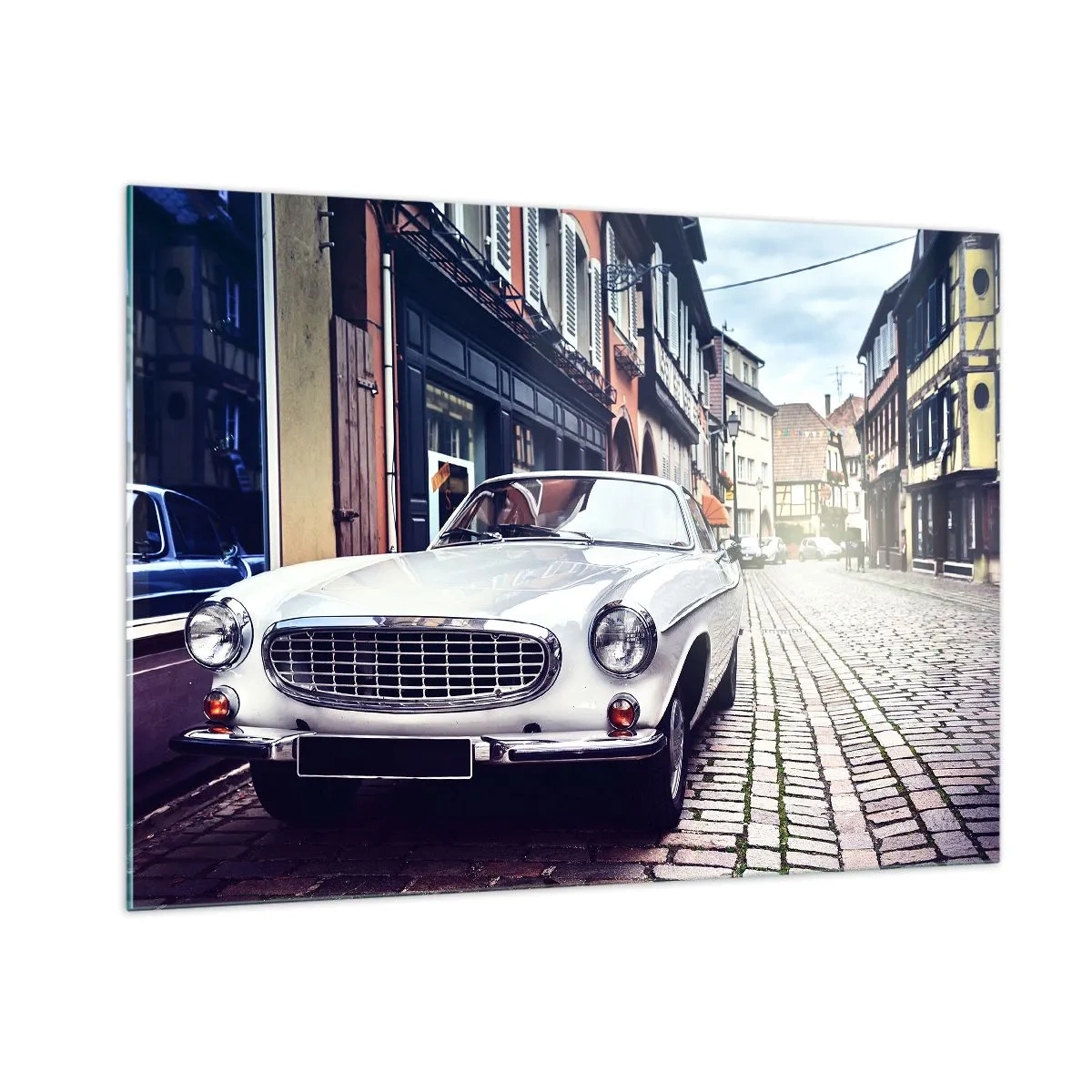 Obraz na skle - Minulosť je dnes - 100x70 cm