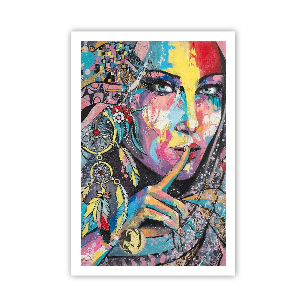 Plagát - Mlč, než pochopíš - 61x91 cm