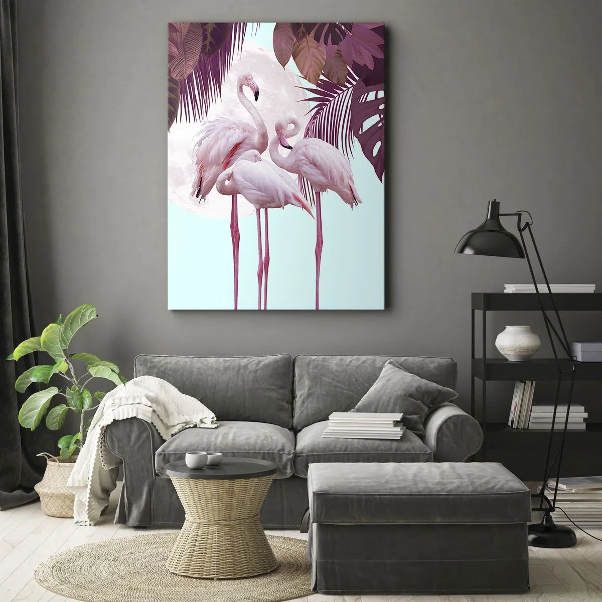 Obraz na plátne - Tri vtáčie grácie - 50x70 cm