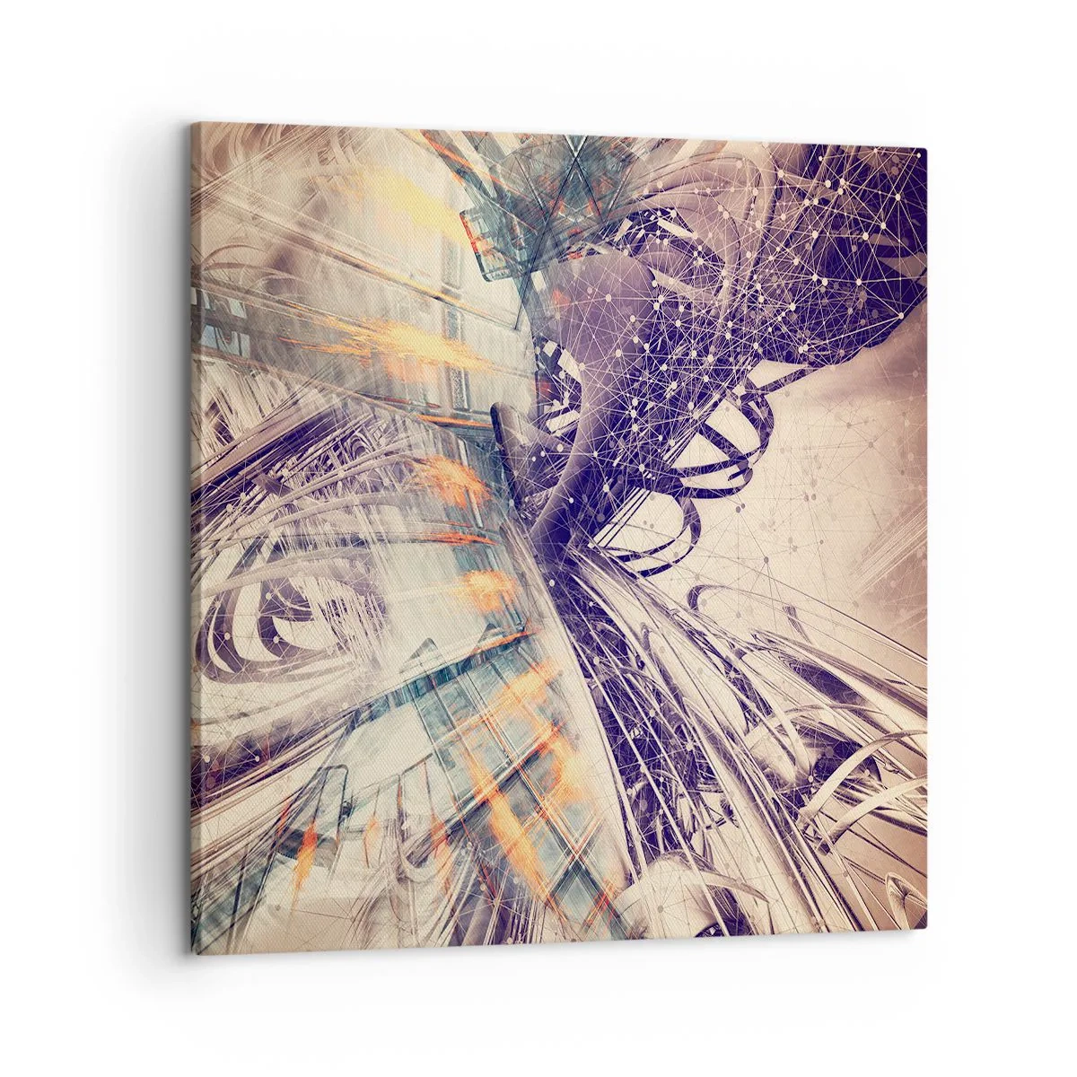 Obraz na plátne - Vo veľkom zhone - 60x60 cm