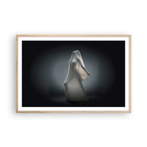 Plagát v ráme zo svetlého duba - Skryté túžby - 91x61 cm