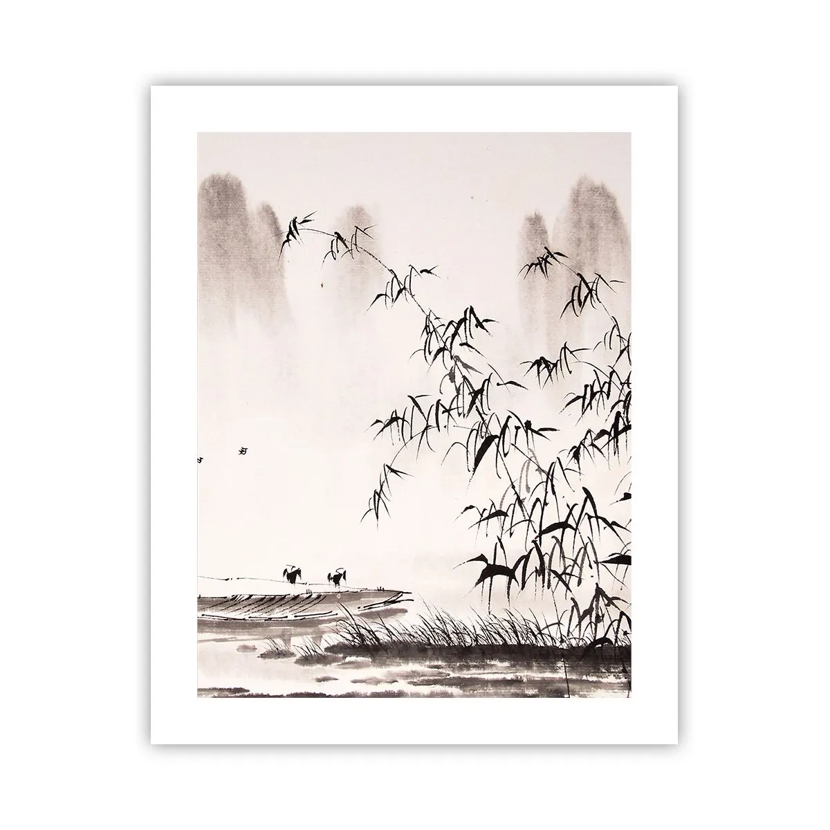 Plagát - Pokoj ryžových polí - 40x50 cm