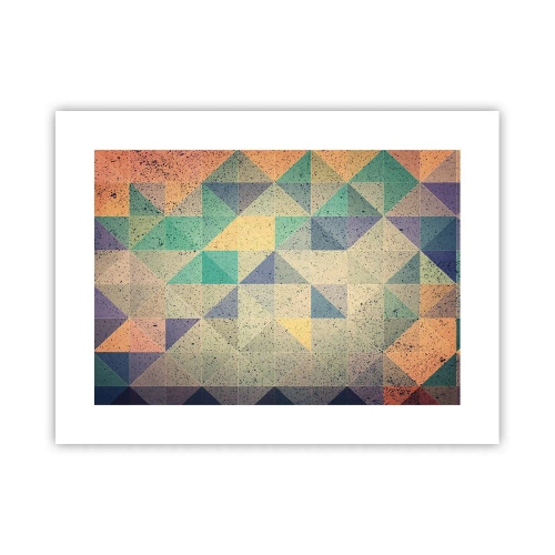 Plagát - Republika trojuholníkov - 40x30 cm