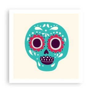 Plagát - Život – zábava až do smrti - 60x60 cm