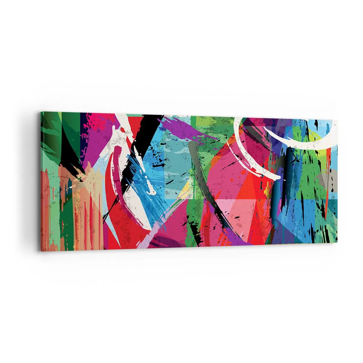 Obraz na plátne - Rýchlo, živo a čulo - 120x50 cm