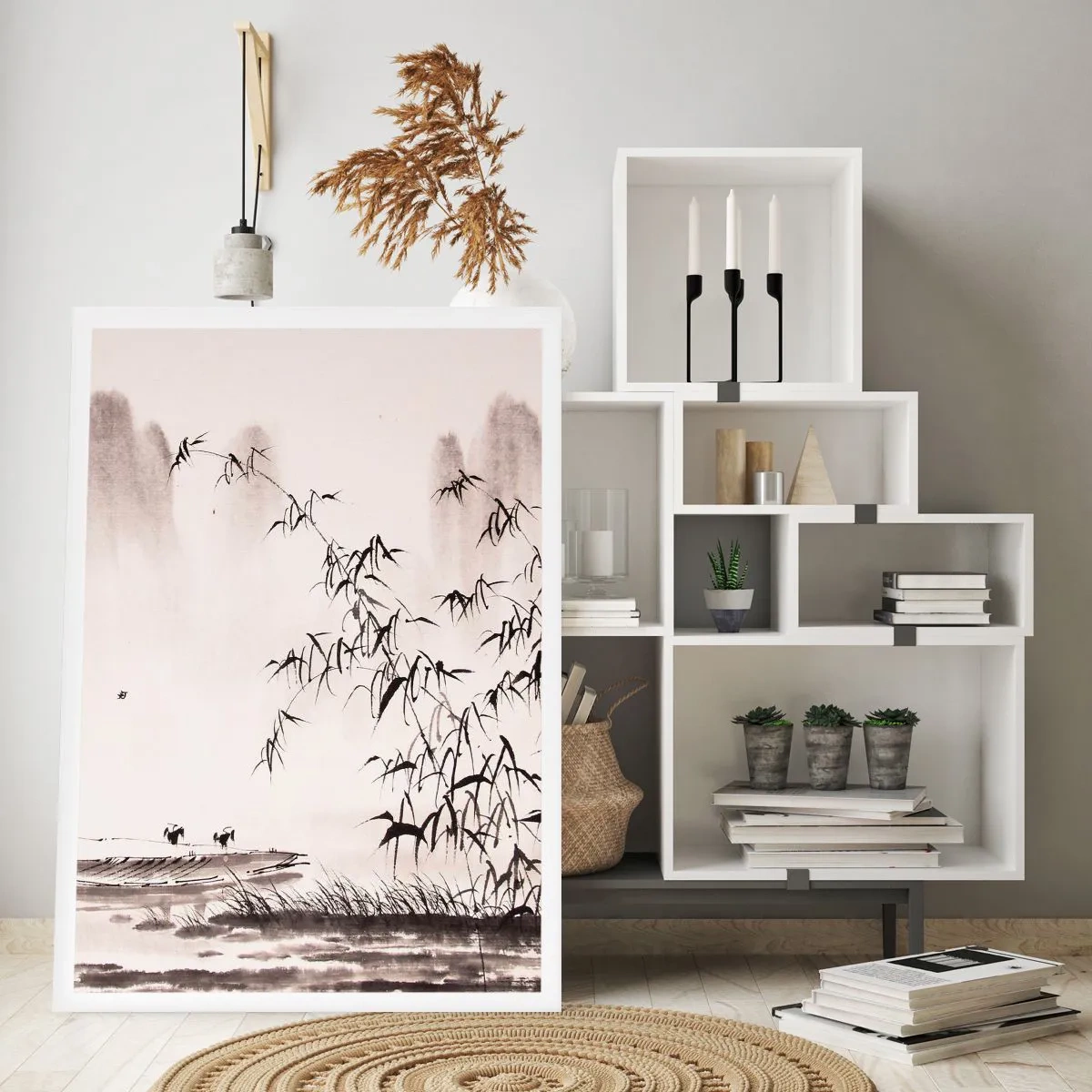 Plagát - Pokoj ryžových polí - 40x50 cm