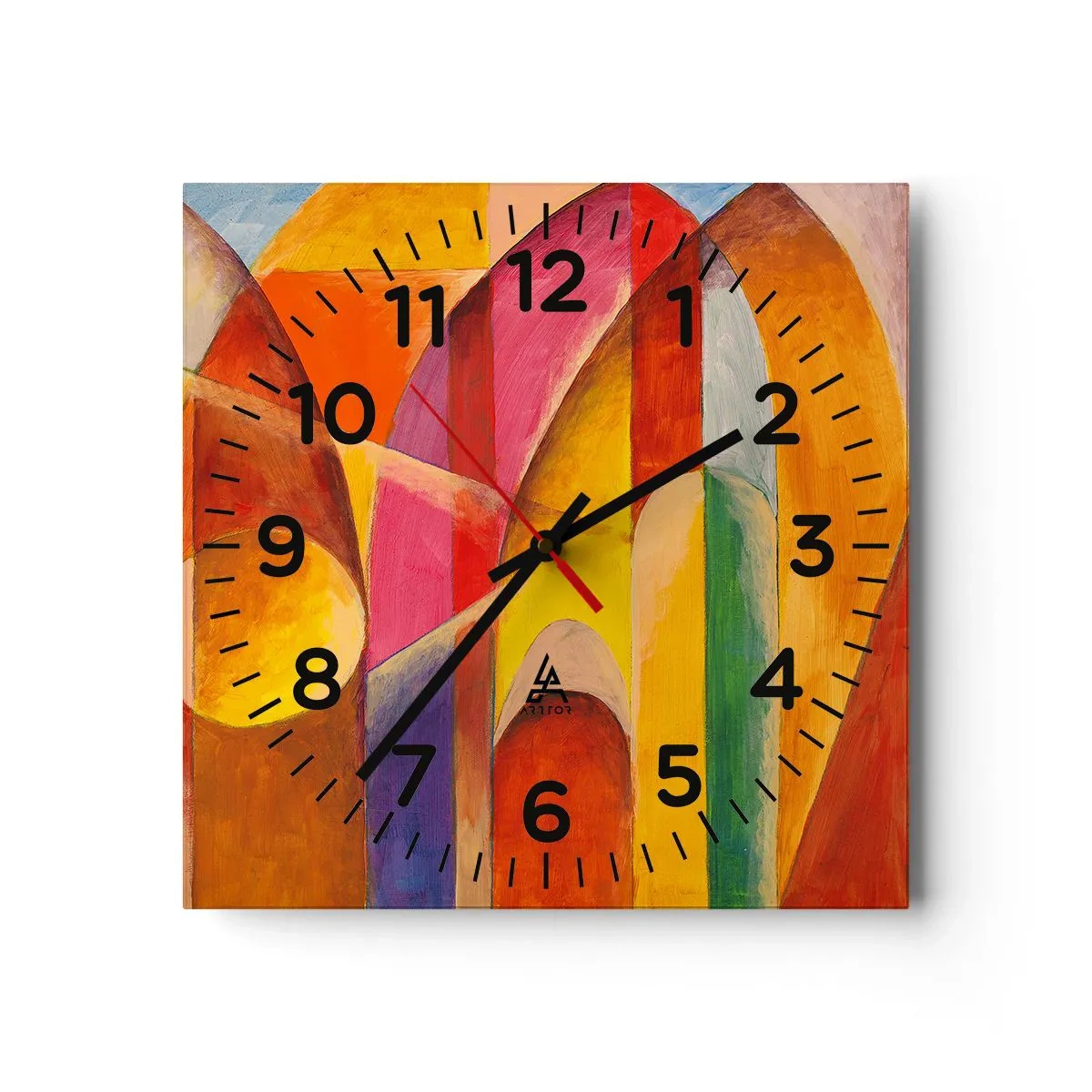 Nástenné hodiny - Katedrála slnka - 30x30 cm
