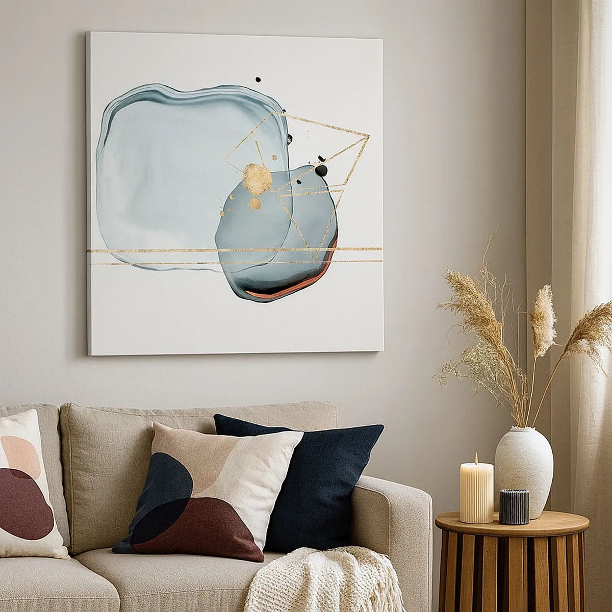 Obraz na plátne - Štúdia kvapky - 30x30 cm