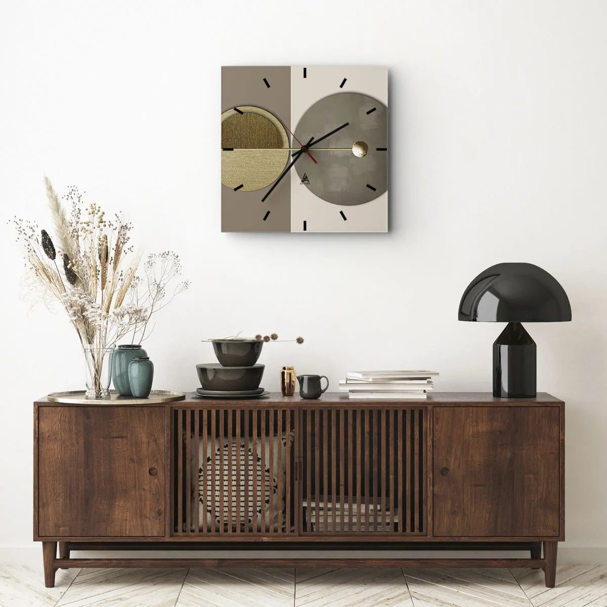 Nástenné hodiny - Dokonalá rovnováha - 30x30 cm