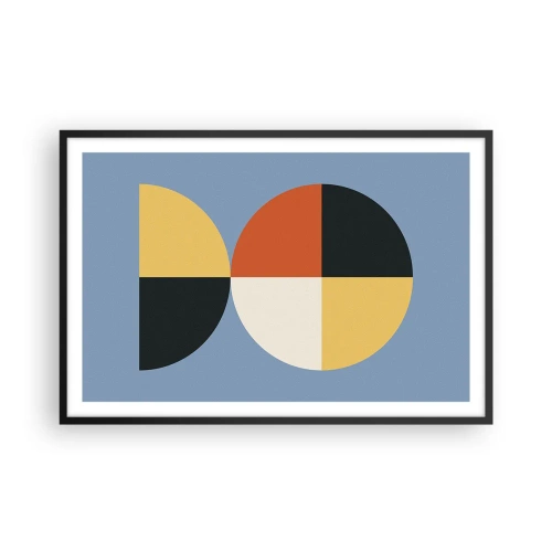 Plagát v čiernom ráme - Pozri a počítaj - 91x61 cm