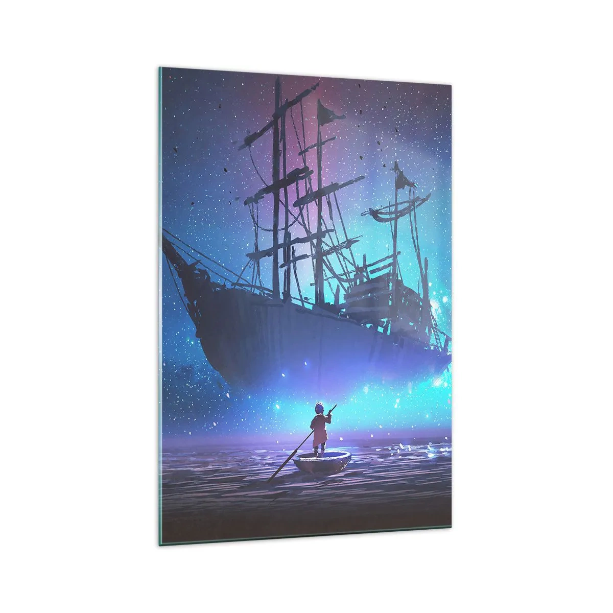 Obraz na skle - Stretnutie s mýtom mora - 70x100 cm