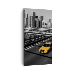 Obraz na plátne - Farba veľkomesta - 55x100 cm