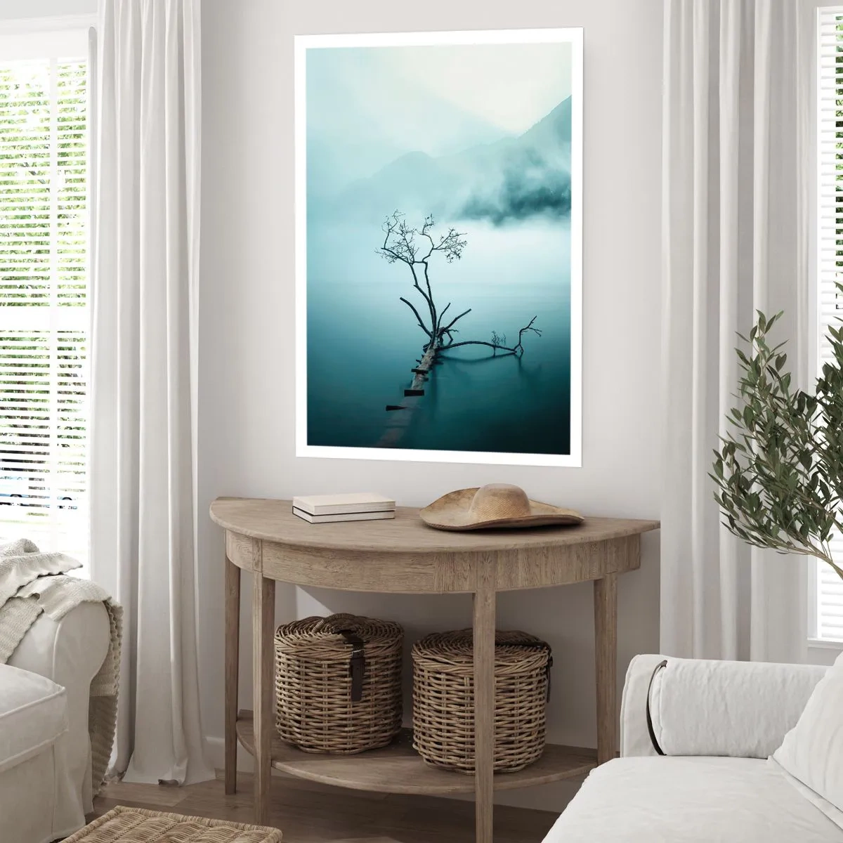 Plagát - Z vody a hmly - 40x50 cm