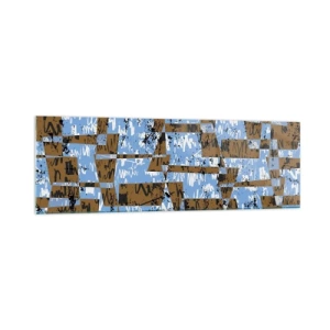 Obraz na skle - Neľudová vystrihovačka - 160x50 cm