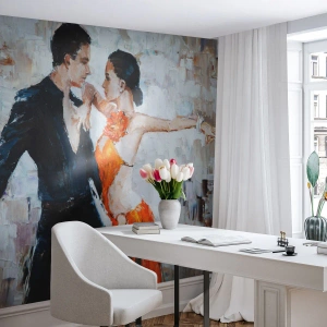 Fototapeta Premium Canvas - Dirty dancing - Abstrakcia, Tancujte, Tango - 250x175 cm
