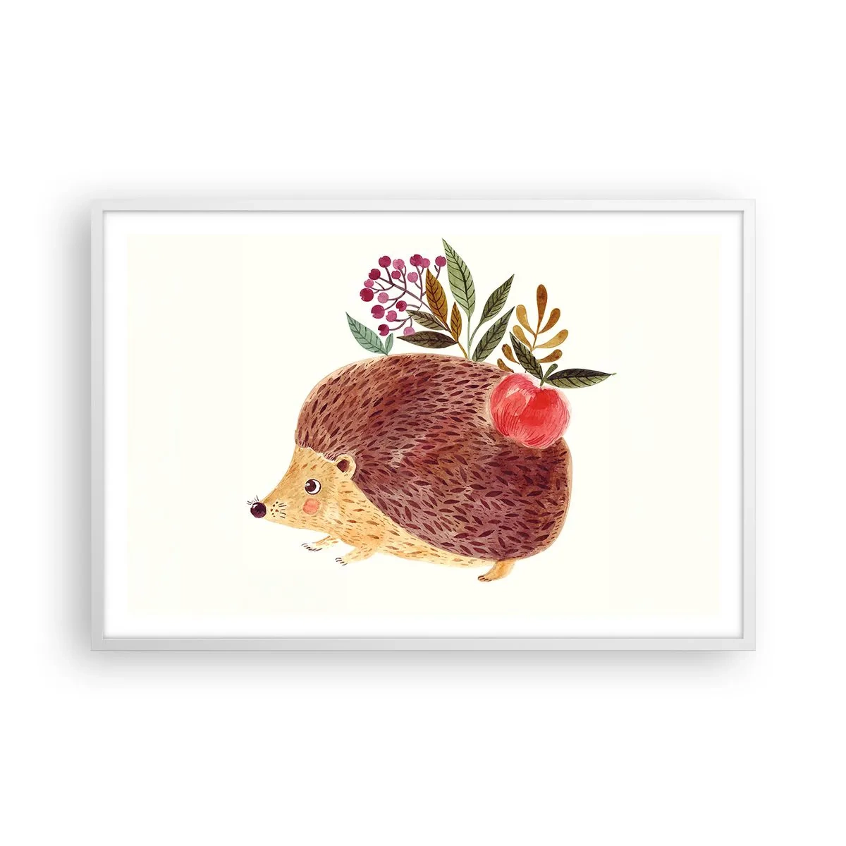 Plagát v bielom ráme - A už ma máš rád - 91x61 cm