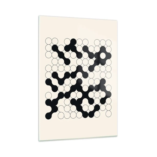Obraz na skle - Čínska hra – variácia - 50x70 cm
