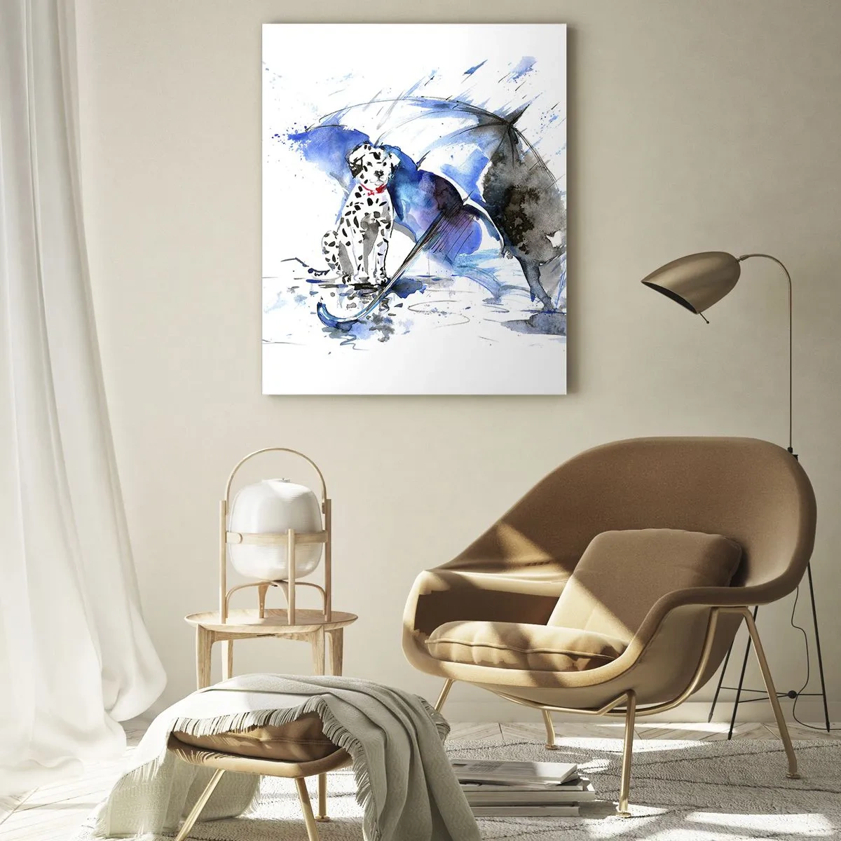 Obraz na skle - Na to je priateľ - 50x70 cm