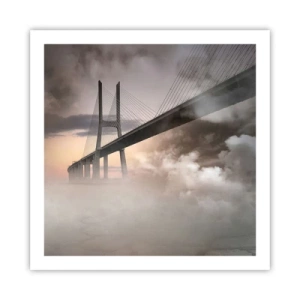 Plagát - Pri rieke, ktorá nie je - 60x60 cm