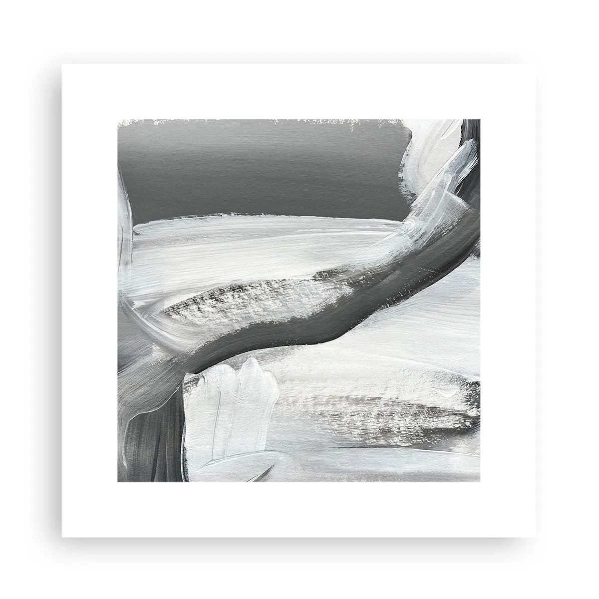 Plagát - Pevným pohybom - 30x30 cm