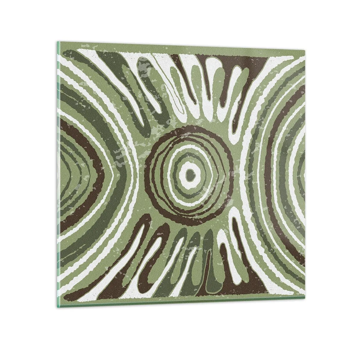 Obraz na skle - Explózia emócií - 70x70 cm