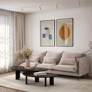 Scandinavian living - Inšpirácia do obývačky