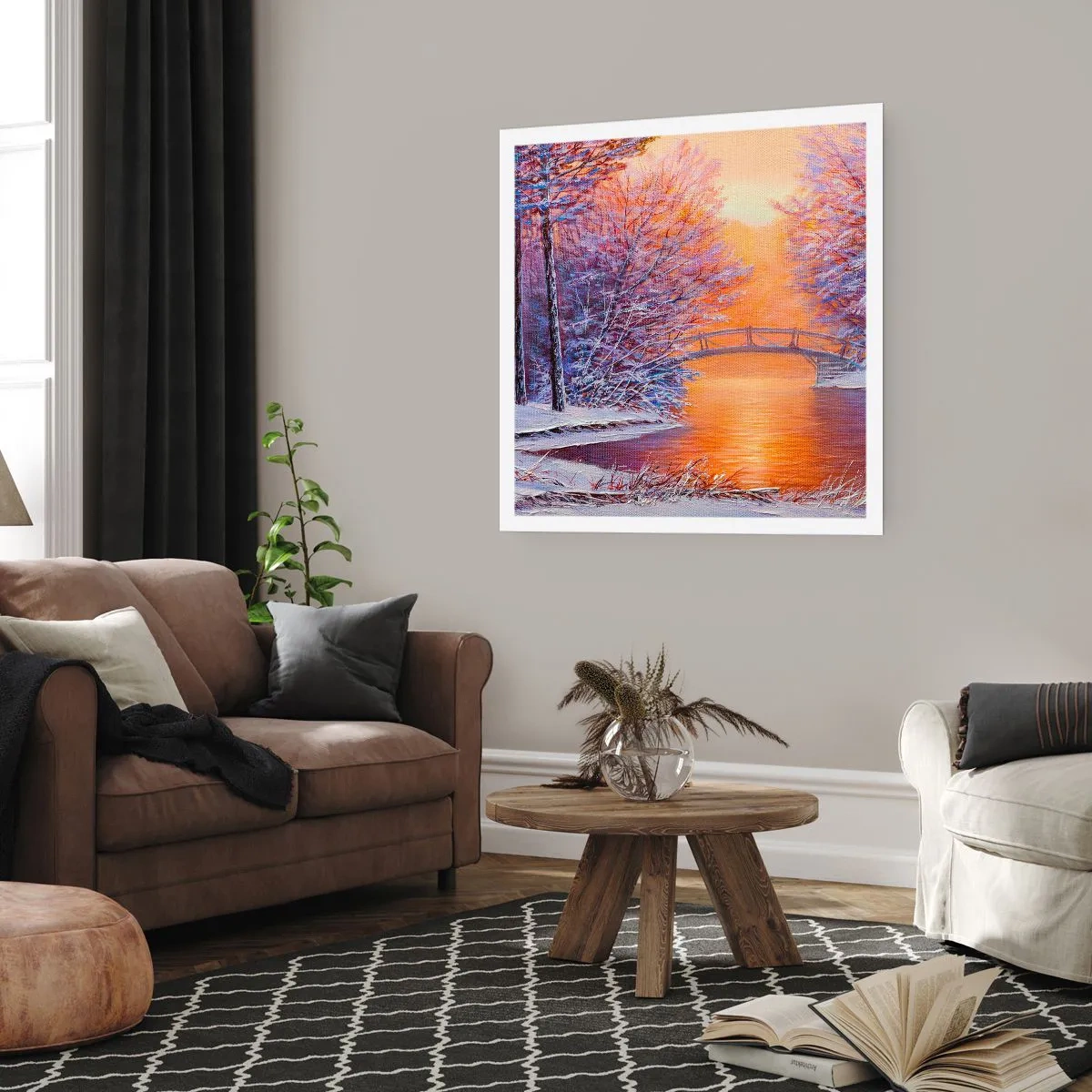 Plagát - Stretneme sa tu - 50x50 cm