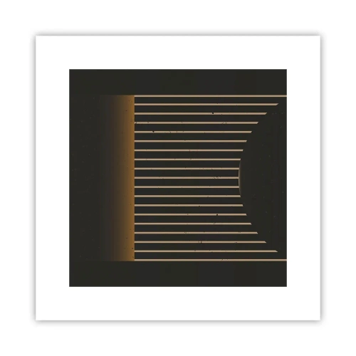 Plagát - Preskúmať temnotu - 30x30 cm