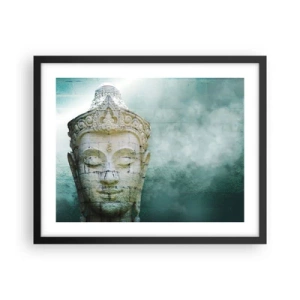 Plagát v čiernom ráme - Hľadajúc svetlo - 50x40 cm