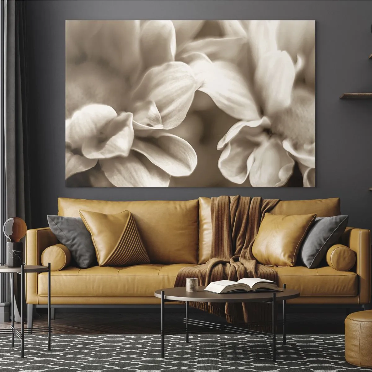 Obraz na skle - Nežné ako úsmev - 120x80 cm