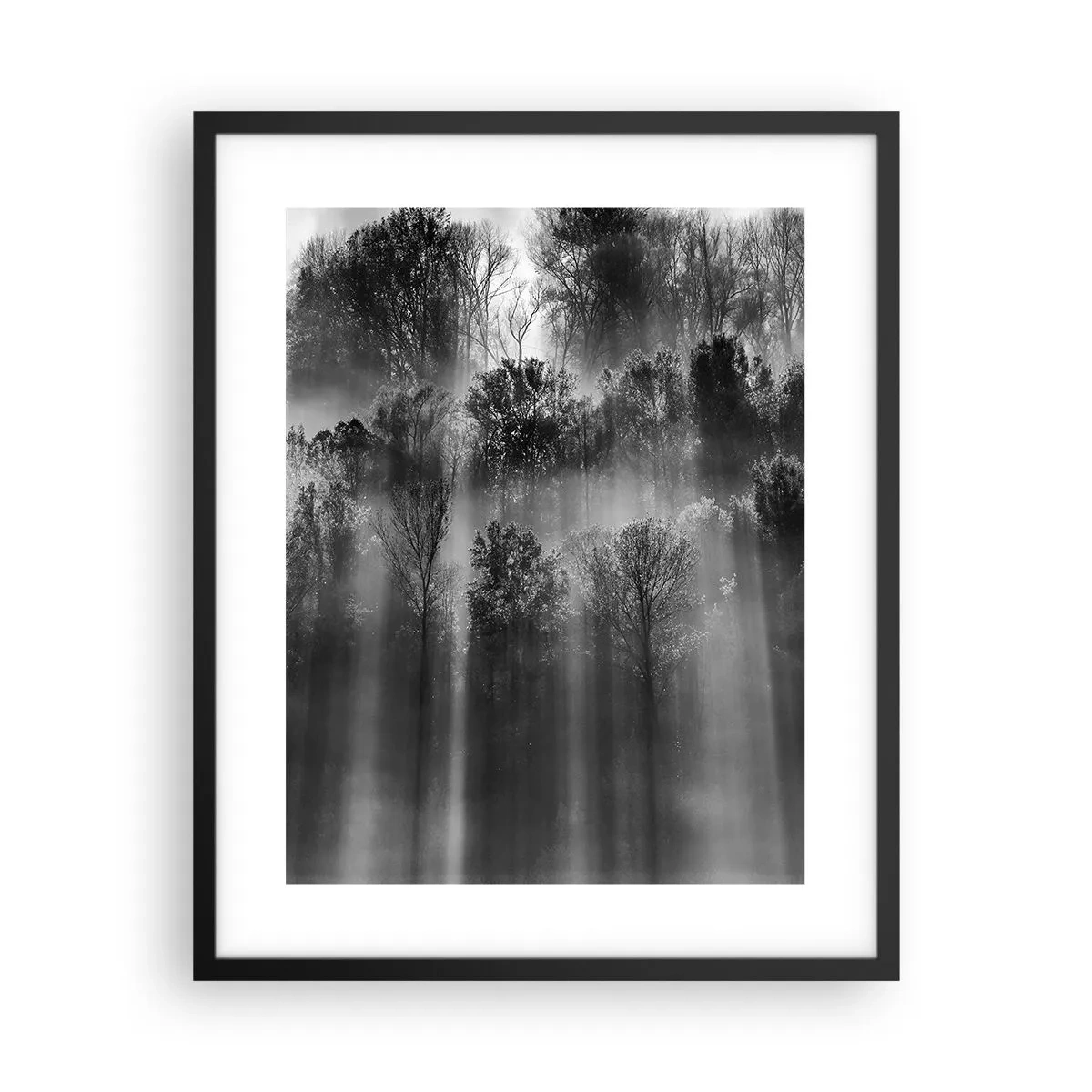 Plagát v čiernom ráme - V lúčoch svetla - 40x50 cm