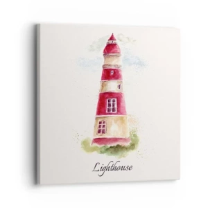 Obraz na plátne - Tu je vždy počasie - 30x30 cm