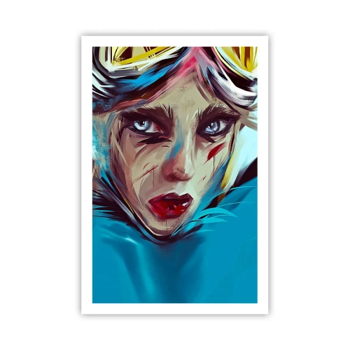 Plagát - Silničná bojovníčka - 61x91 cm