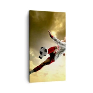 Obraz na plátne - Futbalové nebo - 45x80 cm