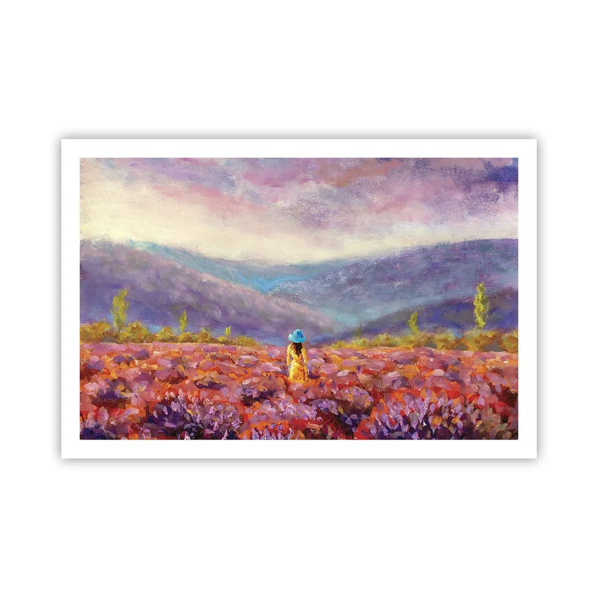 Plagát - V levanduľovom svete - 91x61 cm
