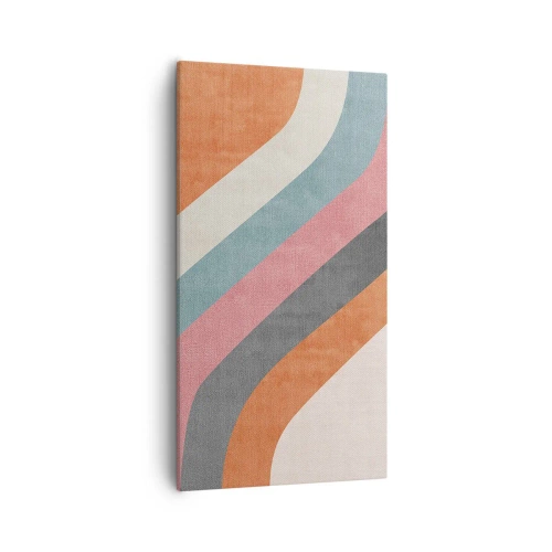 Obraz na plátne - Diagonálna kompozícia – pohyb - 55x100 cm