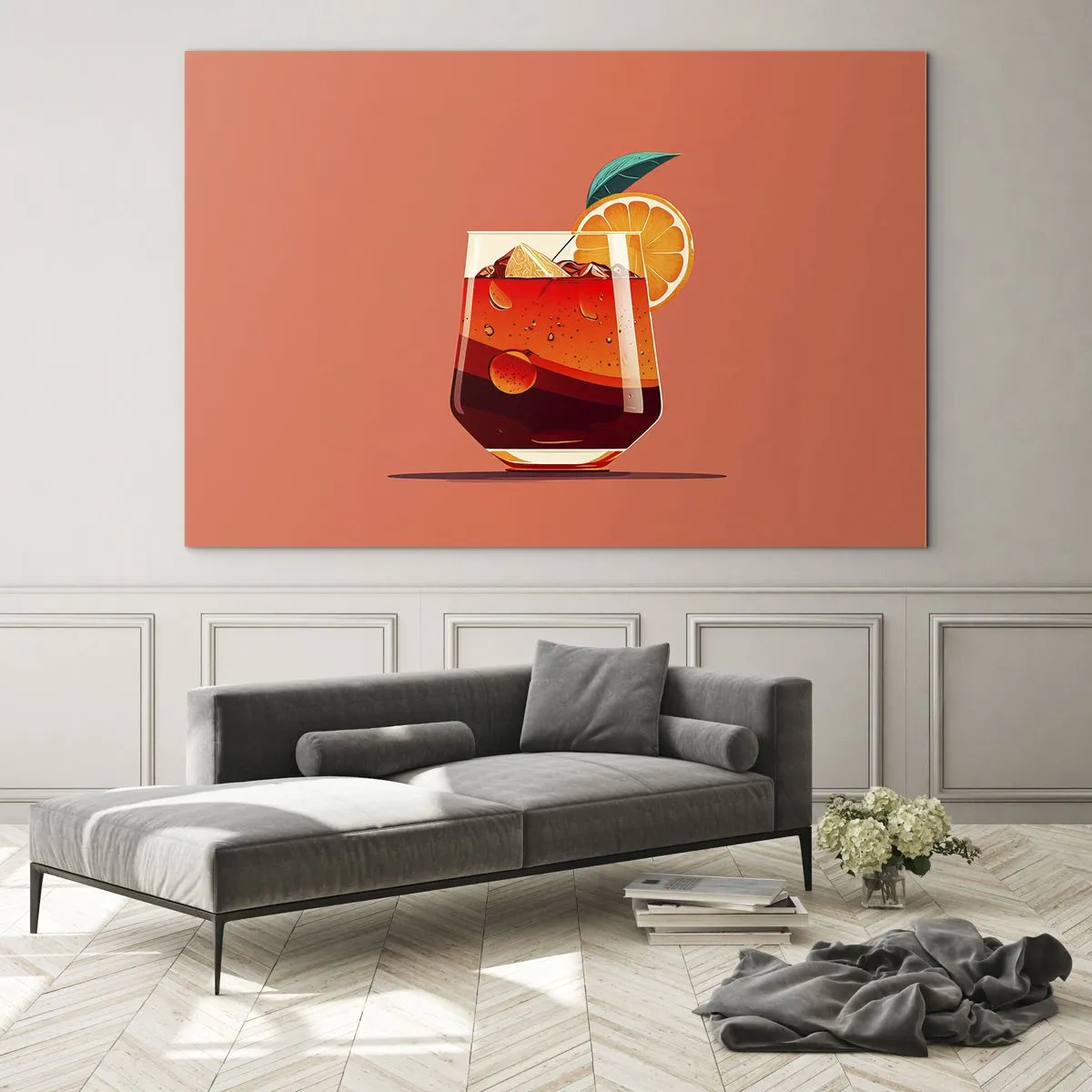 Obraz na skle - Letné osvieženie - 120x80 cm