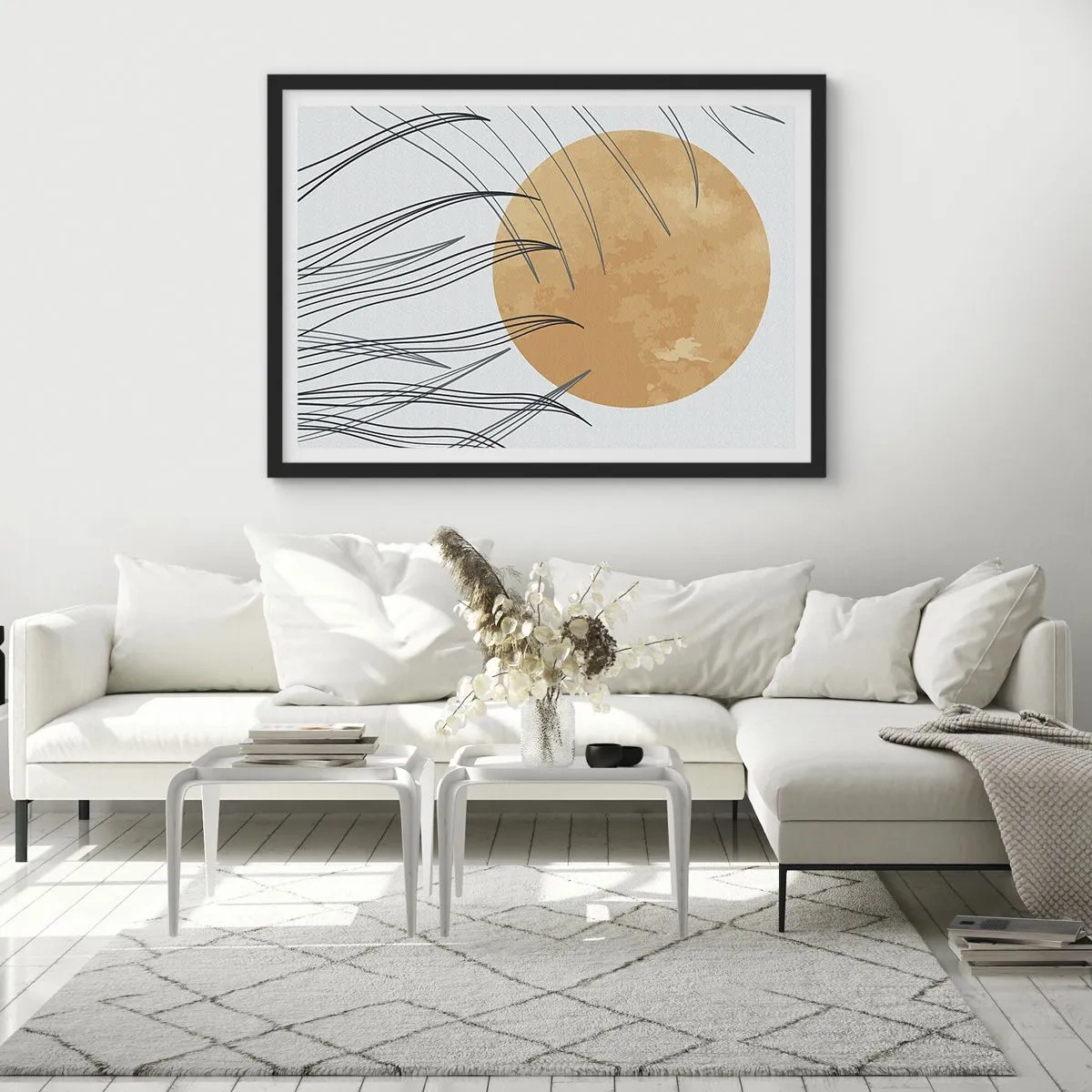 Plagát v čiernom ráme - Vždy ku slnku - 91x61 cm